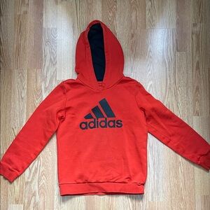 Adidas Kids Red Hoodie